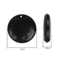 Traceur GPS Bluetooth étanche pour animaux de compagnie, localisateur mondial compatible iOS et Android, fonctionne avec Apple Find My AirTag