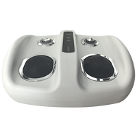 Masseur de pieds avec vibration, rotation, compresse chaude, relaxation des muscles des mollets et des jambes, massage des fascias, contrôle du temps, rechargeable par USB