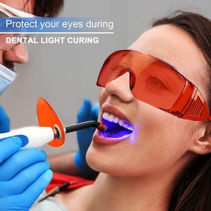 Wavelength Infrared Diode Laser Safety Glasses CE Certified Red Lens Multi-Purpose <b>Teeth</b> <b>Whitening</b> Protective Goggles - Product Image 3