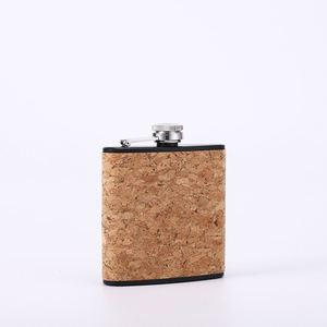 Ensemble de flacons à whisky portables en acier inoxydable de 6 oz, imprimés sur mesure, pour les voyages en plein air, gourde de poche - Product Image 5