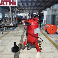 ATHI ATDB225 ATDB500 ATDB800 Sablage semi-automatique manuel portable sans poussière Garantie 1 an pour l'automobile, la marine et l'acier