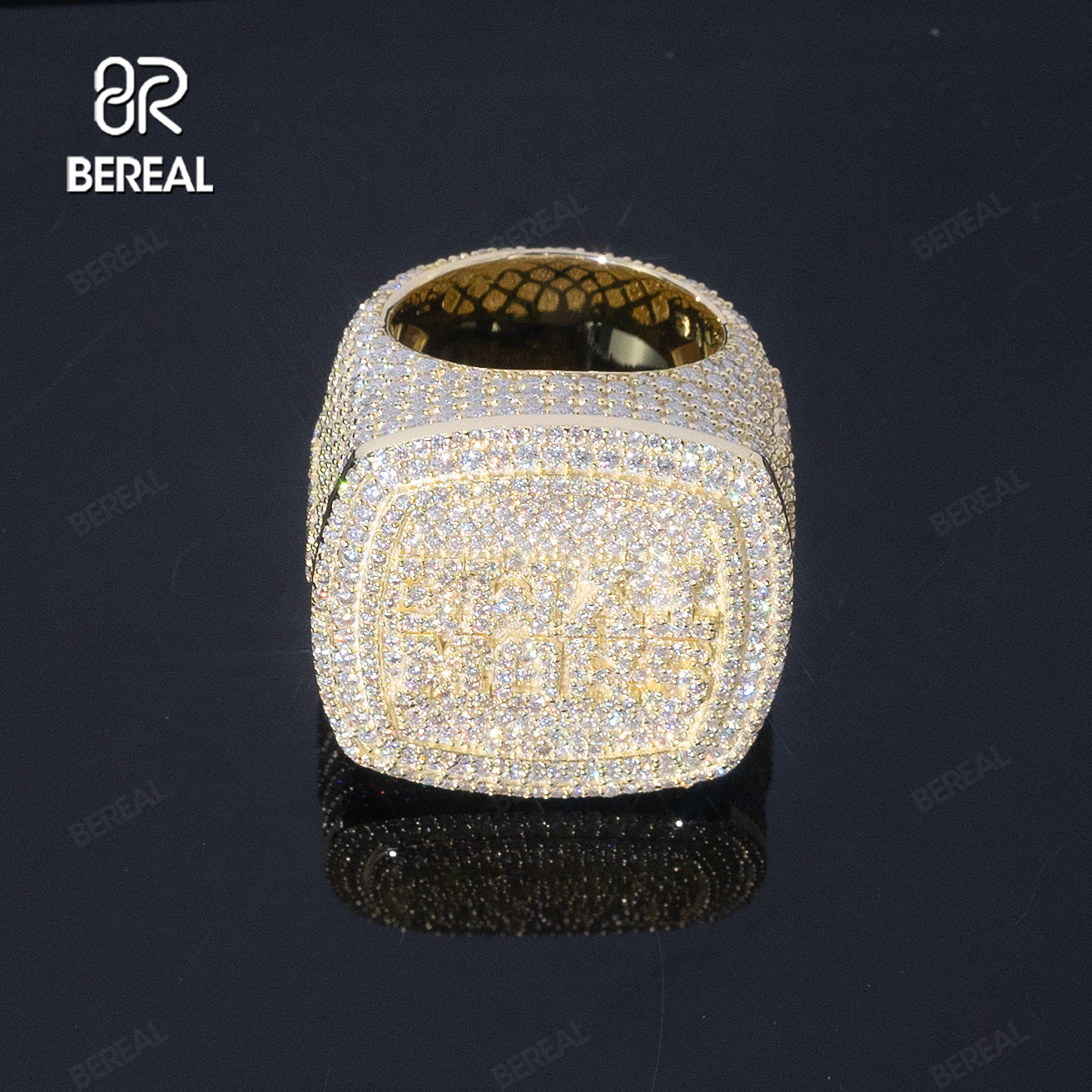 เงิน925 + เพชรที่ปลูกในห้องปฏิบัติการ VVS