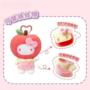 Original TOP TOY Hello Kitty Fruchtparadies-Serie Plüsch Überraschungsboxen Niedliche Cartoon-Anime-Plüschtiere Puppe - Product Image 3