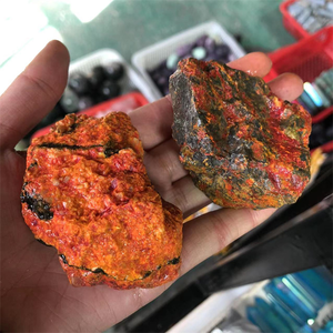 Cristalli di Quarzo Naturale Grezzo, Pietre Preziose Curative, Cristalli Naturali Arancioni Grezzi di Realgar in Vendita - Product Image 2