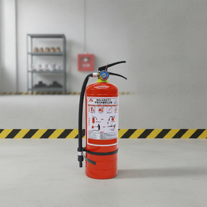 เครื่องดับเพลิงชนิดโฟม เครื่องดับเพลิงแบบพกพา สีแดง โครงเหล็ก อัตโนมัติ ใช้กับ <span class=keywords><strong>CO2</strong></span> ได้ ได้รับการรับรองมาตรฐาน MS/ABE25I รุ่นพกพา - Product Image 6