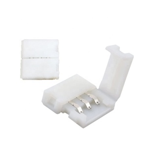 Conector de <span class=keywords><strong>Tira</strong></span> a <span class=keywords><strong>Tira</strong></span> sin Soldadura Wintai-Tech, Conector <span class=keywords><strong>LED</strong></span> de <span class=keywords><strong>8mm</strong></span> y 3 Pines - Product Image 1