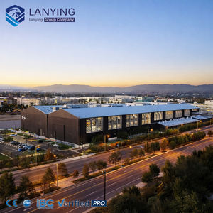 <span class=keywords><strong>Hangar</strong></span> préfabriqué moderne d'avion de bâtiment d'entrepôt en métal de structure métallique de grand espace - Product Image 2