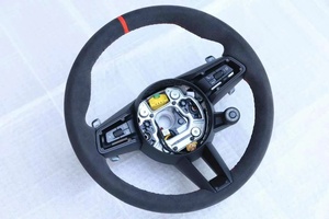 Volant en cuir personnalisé en usine pour Volan Porch Cayenne Lenkrad Panamera <span class=keywords><strong>Taycan</strong></span> Macan 911 Volant Ohc Motors - Product Image 2