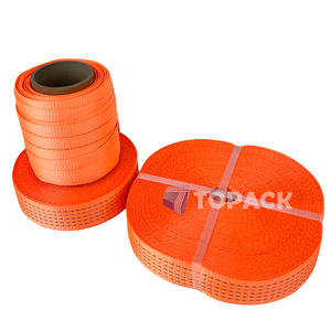 AAR OEM Poliéster Tecido Lashing <span class=keywords><strong>Strap</strong></span> 25mm 38mm 50mm 11.5 2 Inch Heavy Duty Cord Strapping Band para Container Pallet Embalagem - Product Image 3