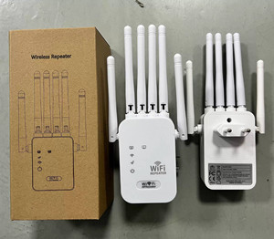 Repetidor <span class=keywords><strong>WiFi</strong></span> de Doble Banda de 1200 Mbps, <span class=keywords><strong>Amplificador</strong></span> de Señal de 2.4G de Largo Alcance, Extensor de 5G, <span class=keywords><strong>Cobertura</strong></span> de 300-500 m², 4 Antenas Externas - Product Image 6