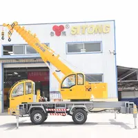 Mini 8 ton truk crane, hidrolik mobile pick membawa derek untuk dijual