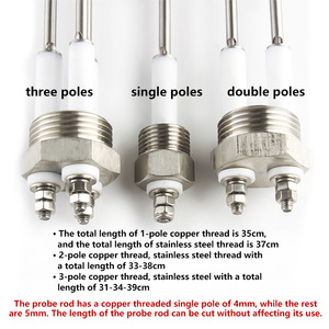 เซ็นเซอร์ระดับน้ำอิเล็กโทรดไอน้ำโพรบควบคุมระดับถังน้ำ - Product Image 4