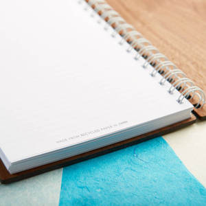 LABON-cuaderno personalizado <span class=keywords><strong>de</strong></span> bambú, tamaño A5, cubierta <span class=keywords><strong>de</strong></span> madera en blanco, espiral - Product Image 6
