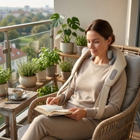 Appareil de massage électrique vibrant pour le corps et le dos, portable, chauffant, pour le cou et les épaules, pour la vente en gros