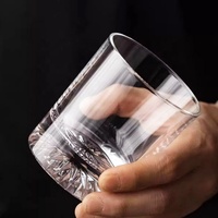 Ensemble de verres à boire en verre transparent pour thé, lait, eau, 1121HB, vente en gros, 6 pièces, verres à jus personnalisés