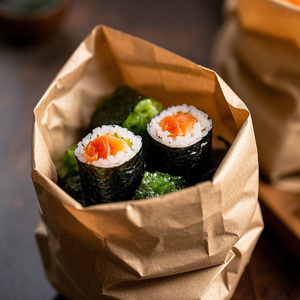 Vente en gros directe d'usine de rouleaux de <span class=keywords><strong>sushi</strong></span> biologiques japonais de qualité supérieure algues grillées nori séchées mousse de mer or emballage de collation - Product Image 1