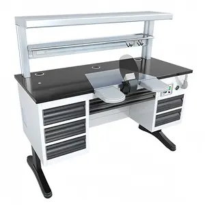 Adjustable dental laboratory desk dental lab single/double technician working station