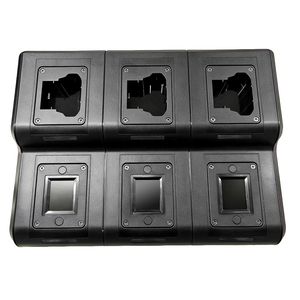 ETMY 3-in-1 Multi Slot DMR Radio Charger Dock with 6-Port for SL1M SL2M SL300 SL500 <b>Walkie</b> <b>Talkie</b> ABS Base - Product Image 4