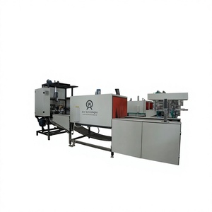 Machine d'emballage automatique de cartons en plastique Alm Technologies, à commande électrique par PLC, haute productivité - Product Image 2