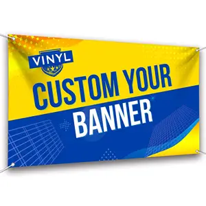 Fabric Mesh Vinyl Mesh Indoor Hanging Custom Banner Class Custom Flag Banner Open Valentines Day Event Party Banner