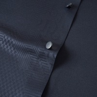 Kemeja Lengan Pendek Motif Tipis Sutra Mulberry Mewah Premium Desain Kemeja Pria Musim Panas Anti Kerut Kasual Serbaguna