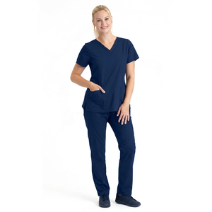 Nursing <b>Scrubs</b> Uniforms Stylish <b>Sets</b> Fashionable Medical Anti-Wrinkle Soft Premium Fabric Washable Nursing <b>Scrub</b> <b>Sets</b> - Product Image 1