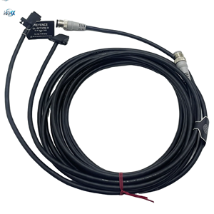 สายเชื่อมต่อ AC คุณภาพดีที่สุด KEYENCE GL-R ซีรีส์ GL-RPT3PM ยาว 3 เมตร สำหรับม่านแสงนิรภัย แหล่งจ่ายไฟ ระบบอัตโนมัติอุตสาหกรรม รับประกัน 1 ปี - Product Image 1