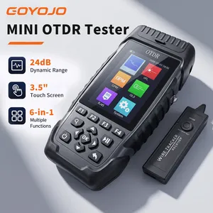 GOYOJO 6 in 1 เครื่องทดสอบสายไฟเบอร์ออปติก เครื่องวัดพลังงานแสง VFL แหล่งกำเนิดแสง RJ45 เครือข่าย - Product Image 2