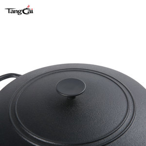 Super Oferta: Olla Holandesa Artística de Hierro Fundido de Alto Rendimiento para Catering <span class=keywords><strong>y</strong></span> Camping, Certificada LFGB, Apta para <span class=keywords><strong>Horno</strong></span>, Antiadherente - Product Image 6