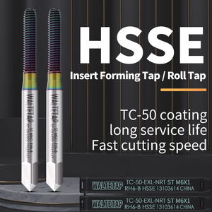Waltetap 1 cái hsse tc50 lớp phủ chèn STI cuộn hình thành vòi ST M2 M2.5 M3 M4 M5 M6 M8 M10 vít Chủ Đề Máy vòi - Product Image 2
