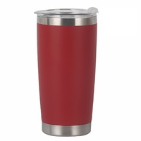 Gobelets isothermes personnalisés en acier inoxydable 18/8 à double paroi de 20 oz pour la salle de sport et le café