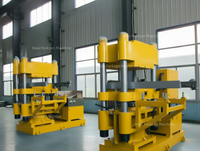 Presse hydraulique à colonne la plus vendue pour la vulcanisation du caoutchouc, idéale pour les dalles de sol en caoutchouc haute densité et les tapis de protection CE