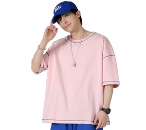 เสื้อยืดผ้าฝ้ายแท้ปักโลโก้ - Product Image 1