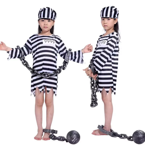 Vente chaude <span class=keywords><strong>Prison</strong></span> <span class=keywords><strong>Break</strong></span> Convict Adult & Child Costume Comprend des costumes pour Stag Fancy Dress Halloween! - Product Image 4