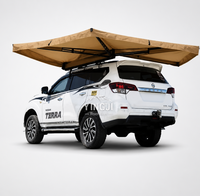 Auvent latéral rétractable à double couche à 270 degrés, pare-soleil en tissu Oxford 420D, pour 4x4, camping-car, camion, voiture