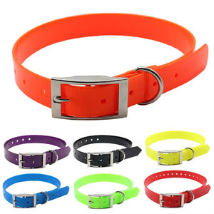 Collier de chien <span class=keywords><strong>TPU</strong></span> écologique de luxe de haute qualité confortable résistant à l'usure collier pour animaux de compagnie étanche facile à nettoyer colliers de chien doux - Product Image 2