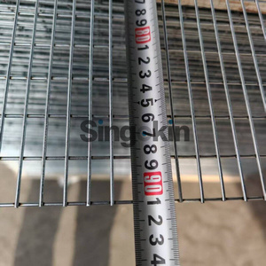 Đen PVC tráng thấp-carbon sắt dây hàn lưới cắt bảng điều chỉnh 1x2 "lỗ vuông 1-3 mét dây Gauge cho chim lồng - Product Image 5