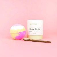 Personnalisé tube rond de boîte d'emballage de bombe de bain, boîte-cadeau exfoliante en gros pour les produits de soin de la peau, fabricant de carton
