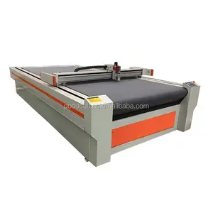 Circular blade paper cutter cnc oscillating knife cutting machine for leather fabric