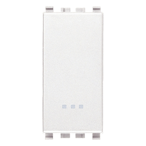 Invertitore 1P 16AX Bianco Wall <b>Switch</b> 4.1x2.8x5.3cm - Product Image 1