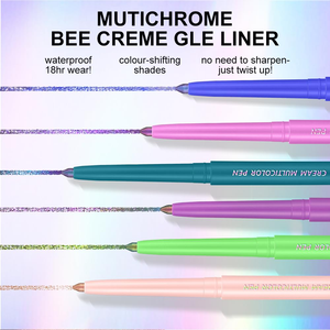 Delineador de Ojos en Gel Duocromo de Marca Privada, Lápiz Delineador Multichrome Suave y Cómodo, Delineador de Ojos de Larga Duración, Resistente al Agua y con Alta Pigmentación - Product Image 3