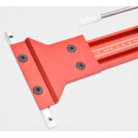 Système de rail de guidage parallèle en alliage d'aluminium Coupes répétables pour outils de bricolage Scie sur rail Outils à main pour crochet Mise à niveau OEM