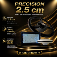 Système de direction automatique agricole JHXH001, antenne GNSS, commande au volant, équipement de navigation automatique pour tracteur