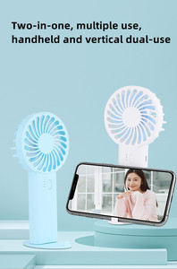 YD0507 en stock Mini ventilateur à main à 3 vitesses Mini ventilateur de <span class=keywords><strong>portail</strong></span> Ventilateurs portables à main avec batterie - Product Image 2