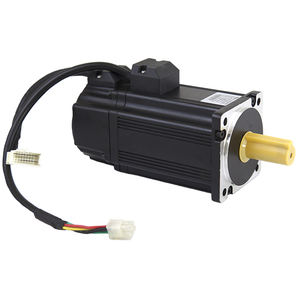 Certification CE Synmot 80mm 220V 3000rpm 0.75kW Flux Axial Moteur à aimant permanent Servomoteur électrique - Product Image 4