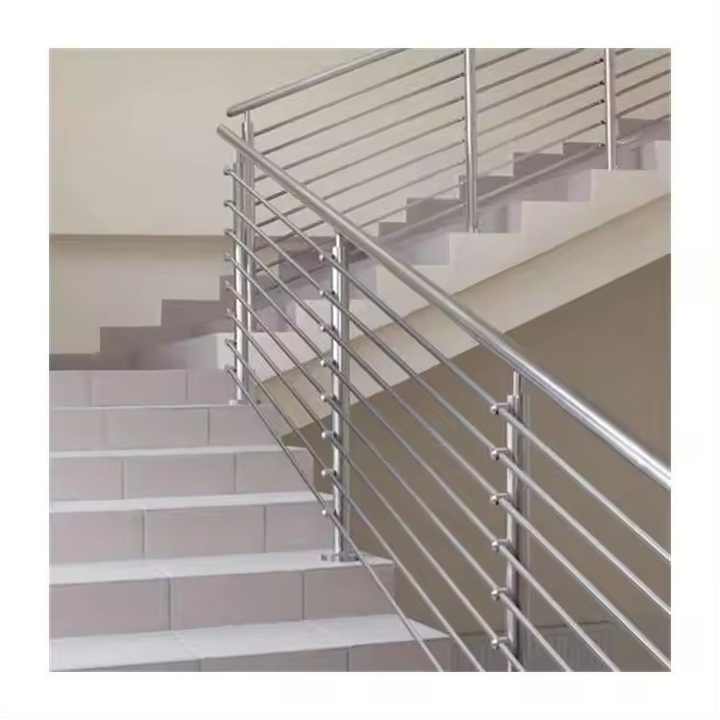Custom Stainless Steel Staircase Hand Railing Balustrade Outside Indoor ...
