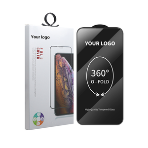 Protectores de pantalla de vidrio <span class=keywords><strong>o</strong></span>-fold 9h 2.5D protector de pantalla de vidrio templado película protectora para <span class=keywords><strong>iPhone</strong></span> 15 14 13 <span class=keywords><strong>12</strong></span> <span class=keywords><strong>11</strong></span> - Product Image 1