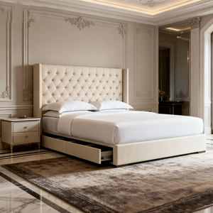 Современная пятизвездочная мебель для спальни, мебель для дома, спальни, роскошная вилла, спальня, удобная квартира, набор для спальни - Product Image 3