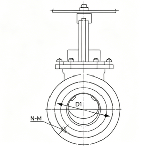 Vannes à opercule manuelles en acier inoxydable/forgé/acier au carbone WCB, norme américaine Z73Y, pour centrales thermiques - Product Image 3