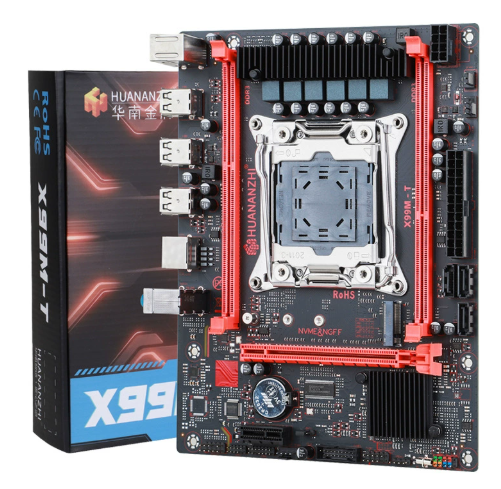 New X99M-T Desktop Computer Motherboard X99 Ddr3 LGA2011-3 Support E5 2696V3 2666 Cpu